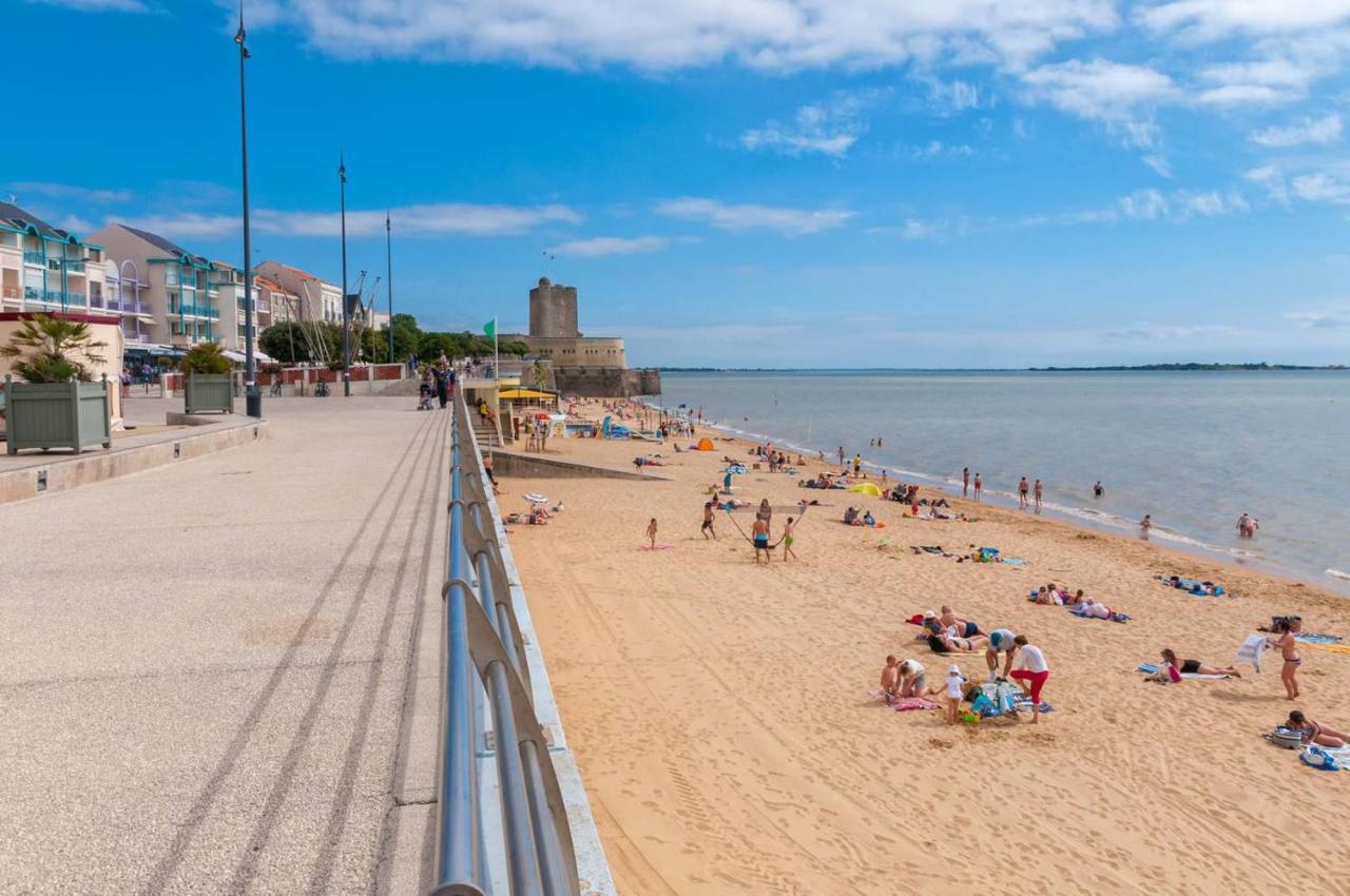 studio presqu'île Fouras proche de la plage parking privé Exterior foto