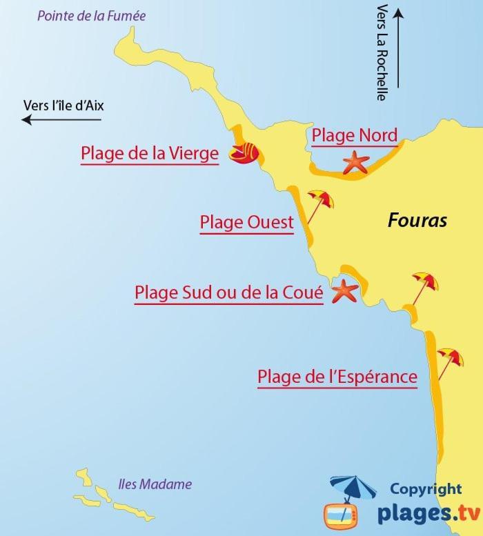 studio presqu'île Fouras proche de la plage parking privé Exterior foto